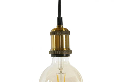 Lampara Aplique Resina 25X23X29 Bulldog Dorado