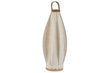 Lampara Sobremesa Lino Cuerda 25X25X60 Natural