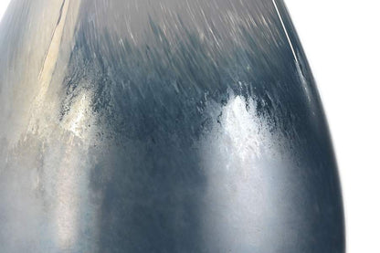 Lampara Sobremesa Cristal Lino 40X40X78 Bicolor