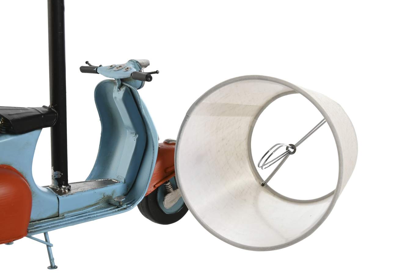 Lampara Sobremesa Metal Lino 34X29X15 Vespa