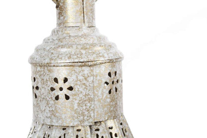 Lampara Techo Metal 40X40X55 18Cm_ Blanco