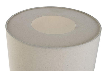 Lampara Sobremesa Poliester Metal 32X32X50_5 Crudo