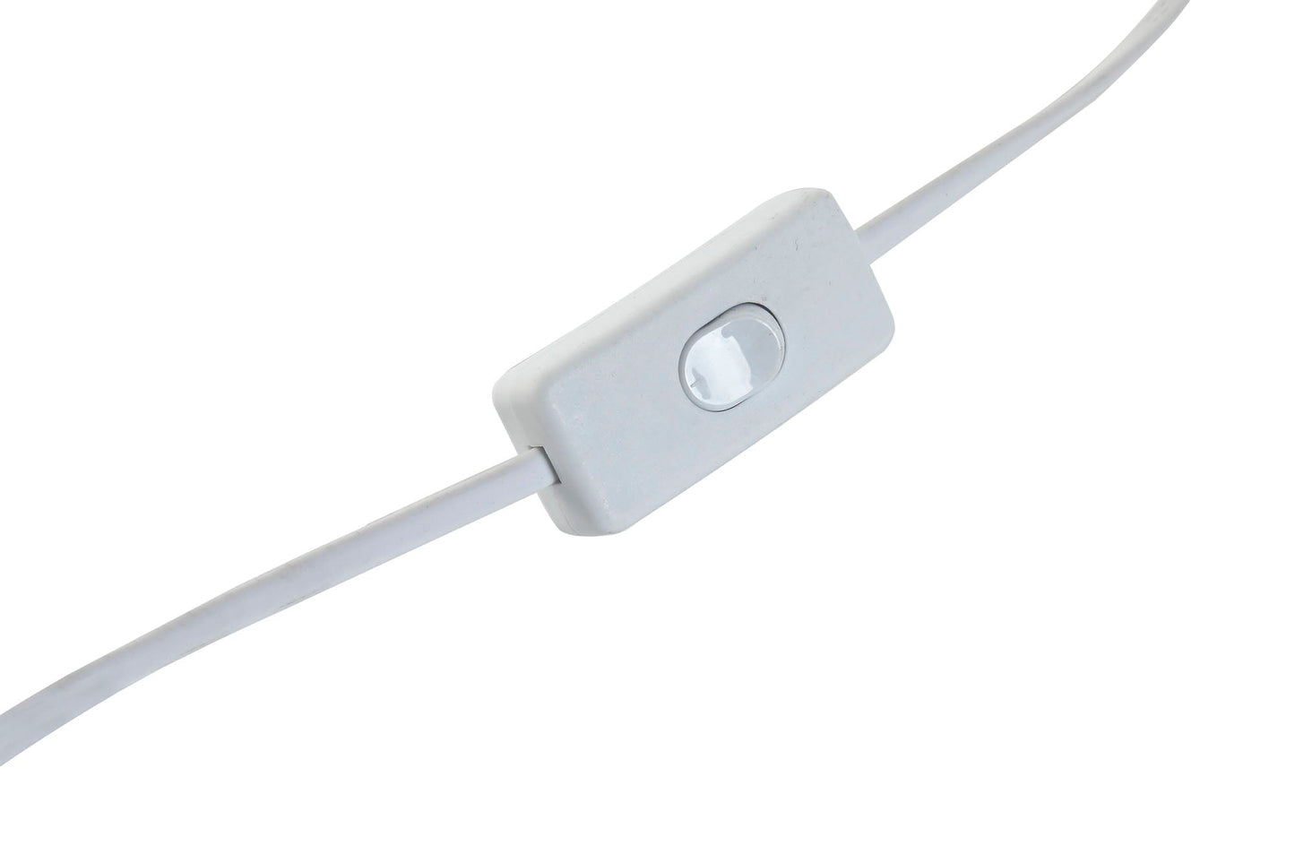 Lampara Sobremesa Poliester Metal 32X32X50_5 Crudo