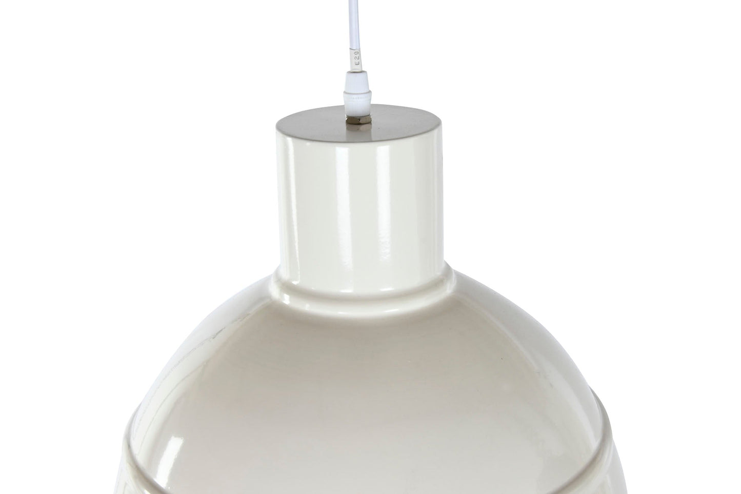 Lampara Techo Metal 32_5X32_5X30 Blanco