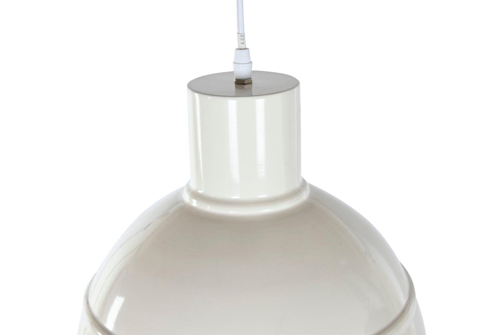 Lampara Techo Metal 32_5X32_5X30 Blanco