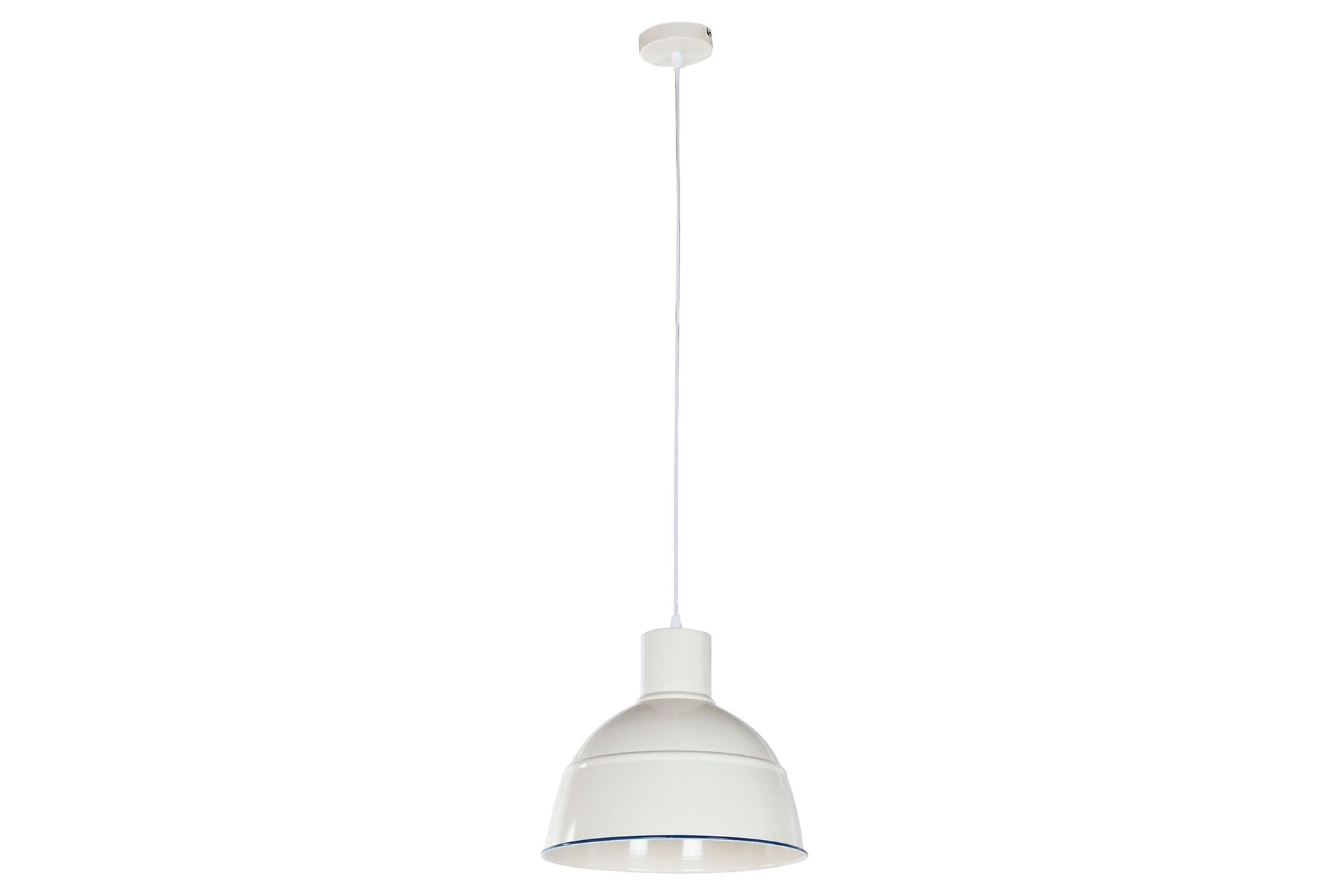 Lampara Techo Metal 32_5X32_5X30 Blanco