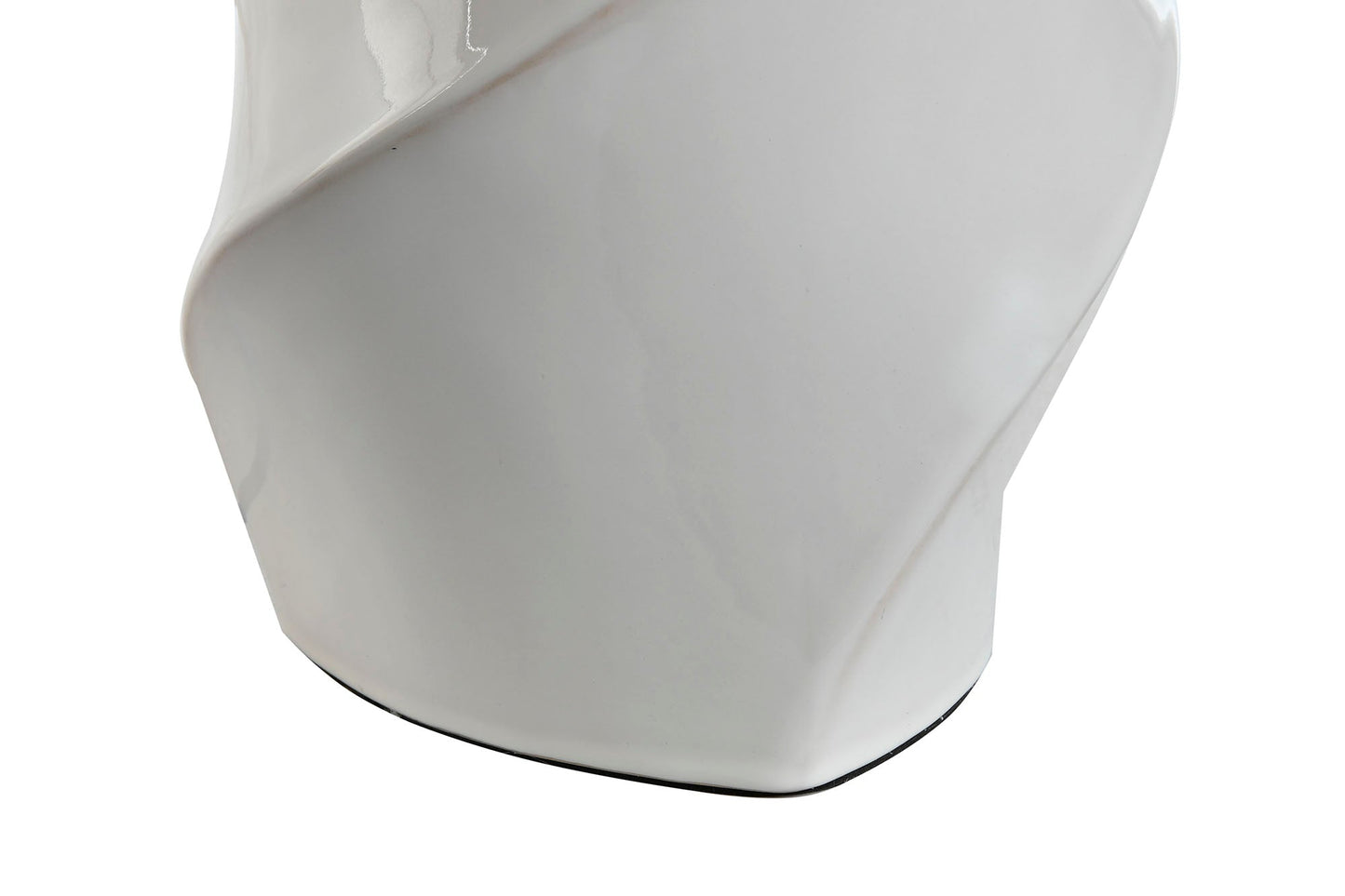 Lampara Sobremesa Porcelana 36X36X62 Espiral