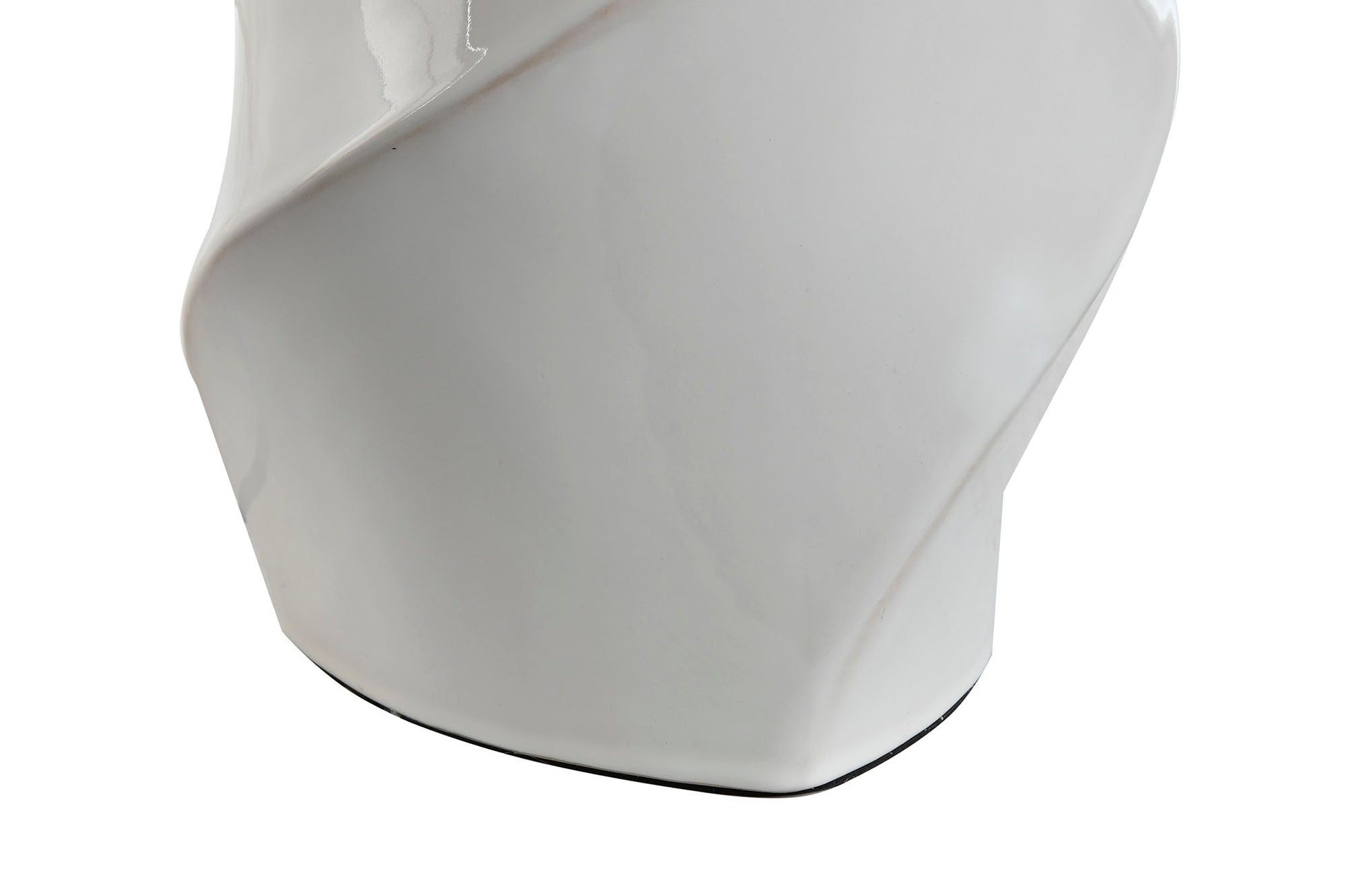 Lampara Sobremesa Porcelana 36X36X62 Espiral