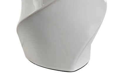Lampara Sobremesa Porcelana 36X36X62 Espiral