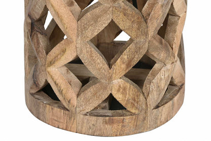 Lampara Pie Mango Poliester 41_5X41_5X158 Natural