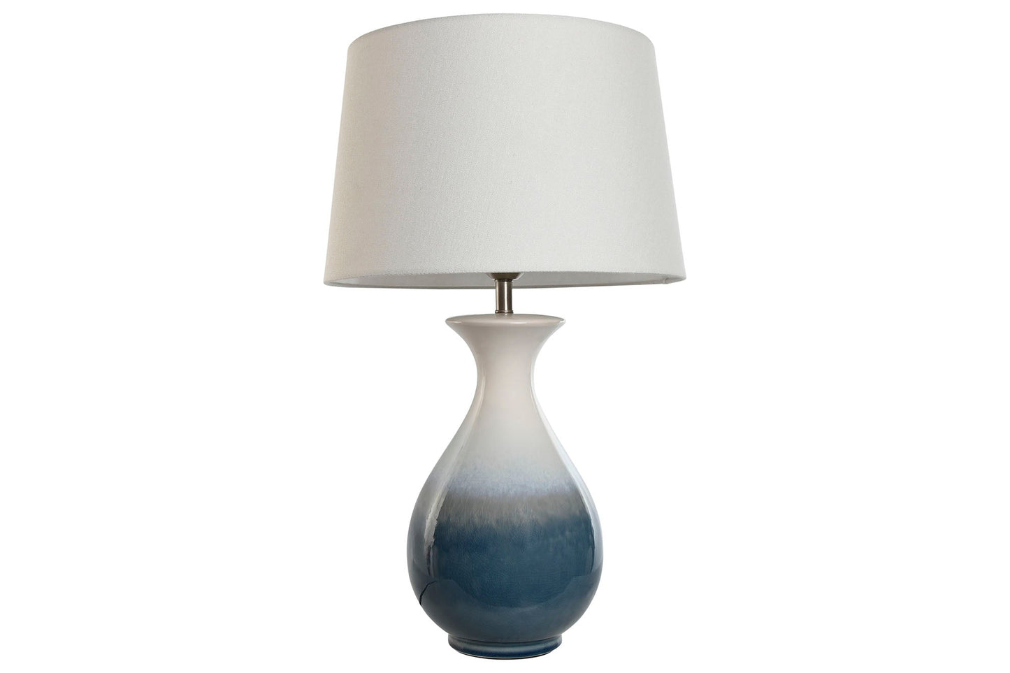 Lampara Sobremesa Ceramica Algodon 40X40X70