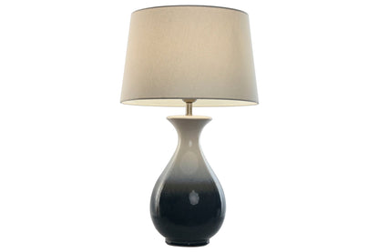 Lampara Sobremesa Ceramica Algodon 40X40X70