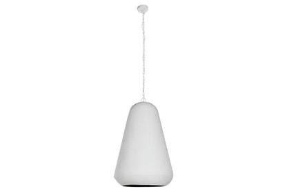 Lampara Techo Hierro 58X58X85 Patinado Blanco