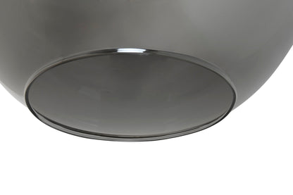 Lampara Techo Cristal 25X25X25 Ahumado