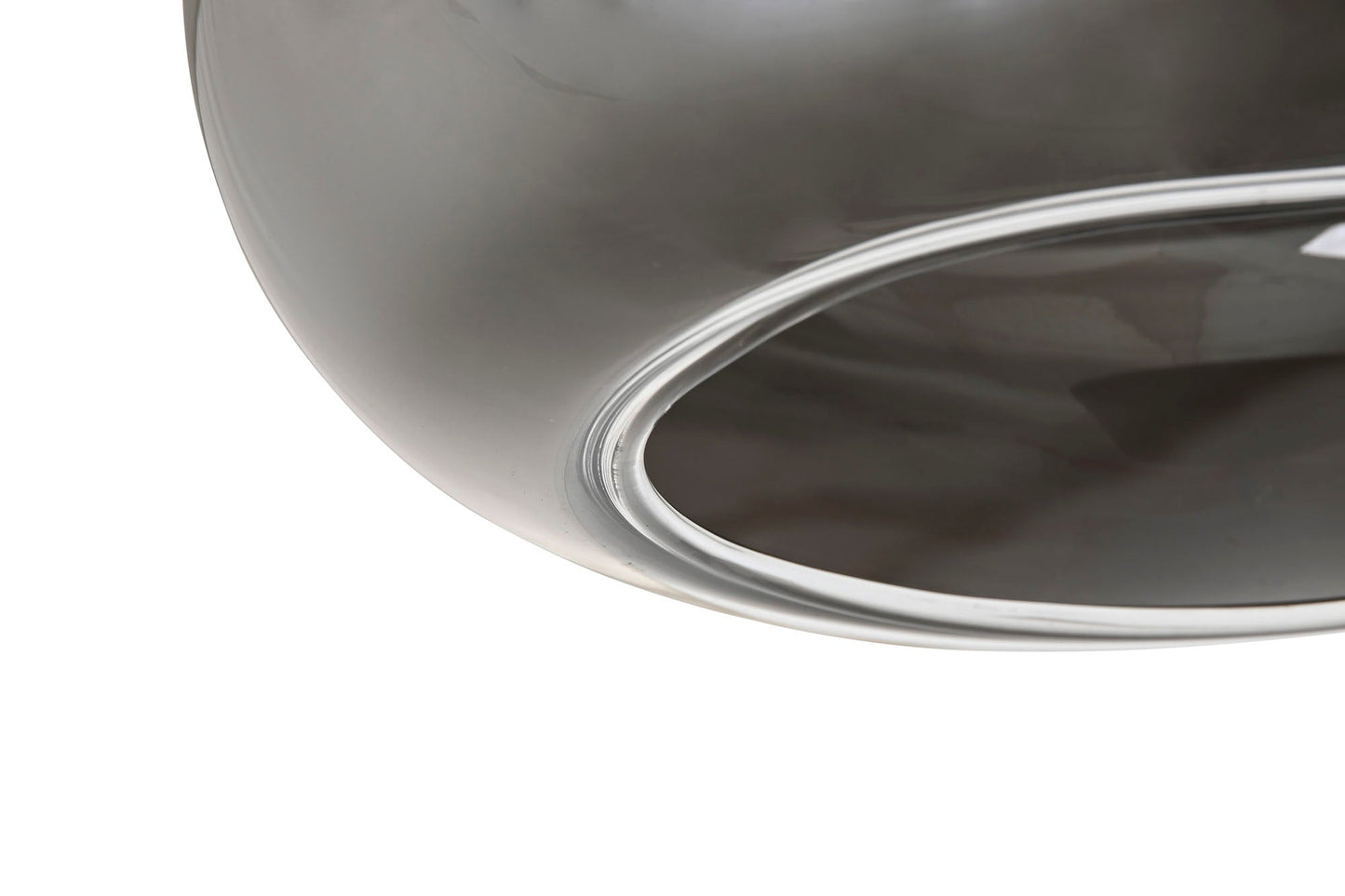Lampara Techo Cristal 20X20X20 Ahumado