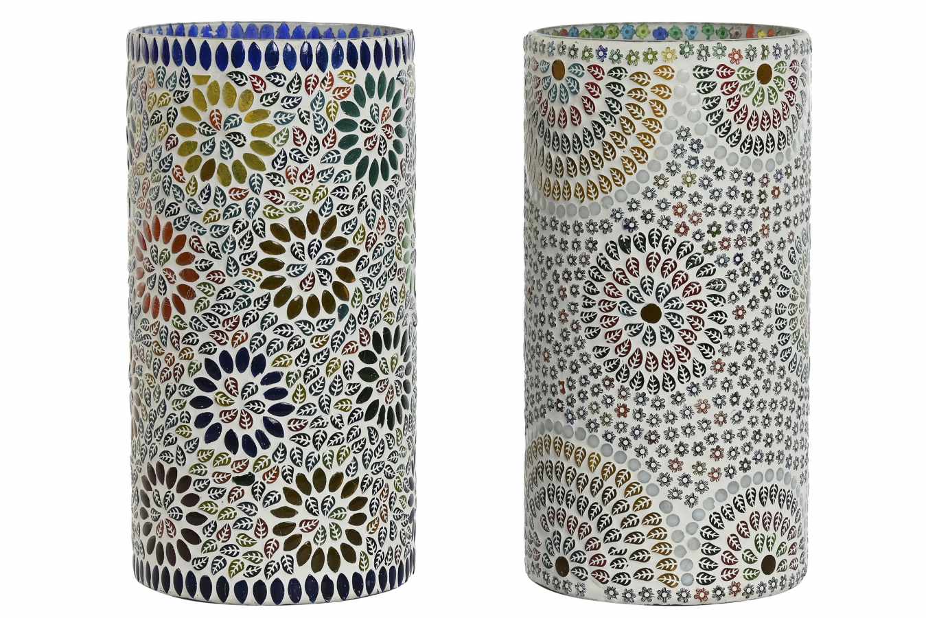Lampara Sobremesa Cristal 15X15X30 Mandala 2 Surt.