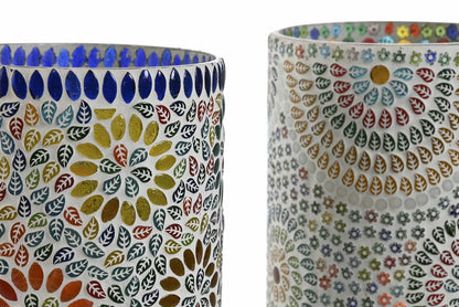 Lampara Sobremesa Cristal 15X15X30 Mandala 2 Surt.