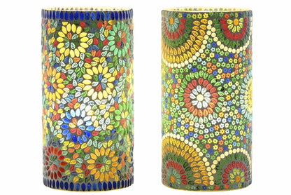 Lampara Sobremesa Cristal 15X15X30 Mandala 2 Surt.