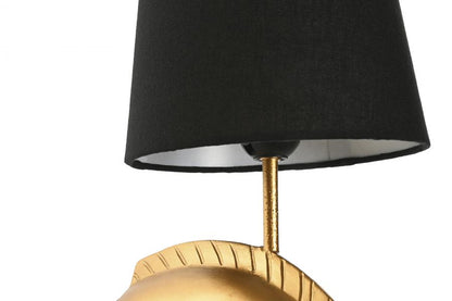 Lampara Aplique Resina 18X21_5X50_5 Caballo Dorado