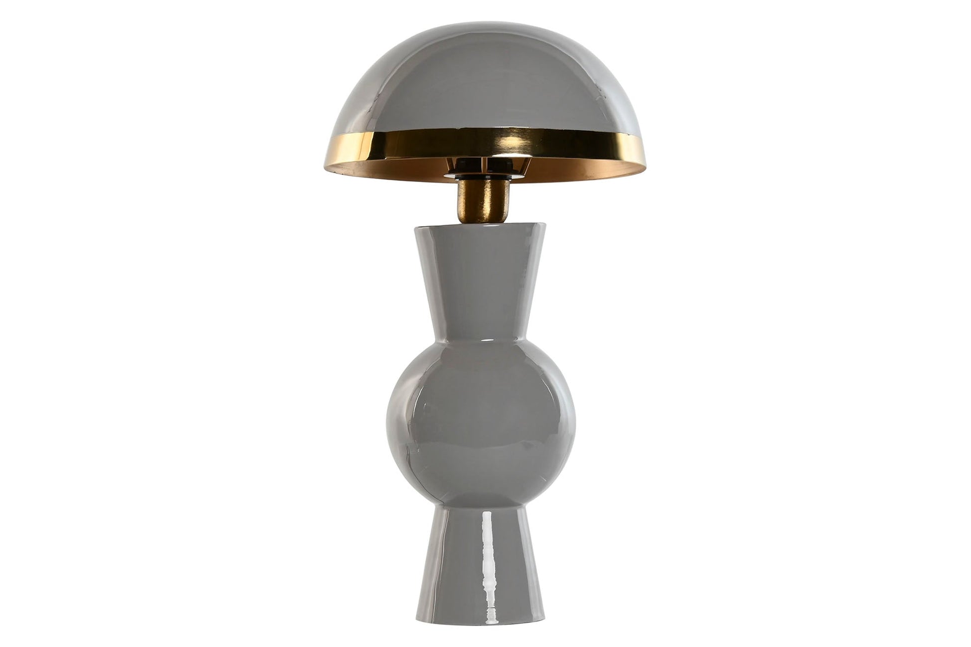 Lampara Sobremesa Metal 26X26X47_5 Gris