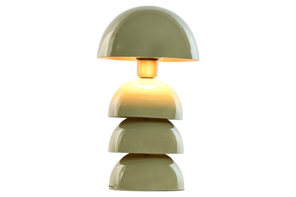 Lampara Sobremesa Metal 20_5X20_5X37 Verde