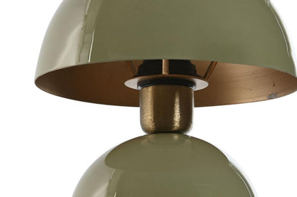 Lampara Sobremesa Metal 20_5X20_5X37 Verde