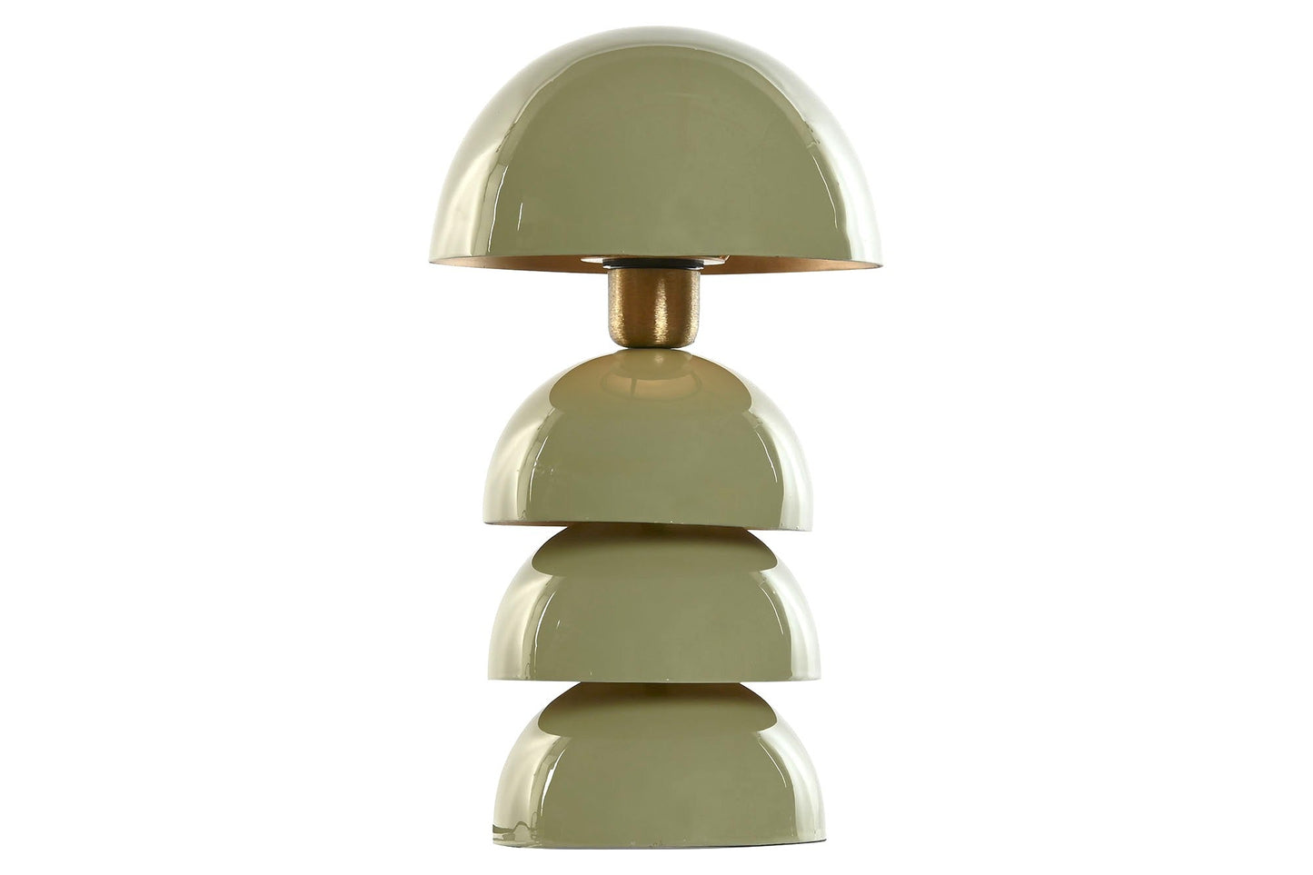 Lampara Sobremesa Metal 20_5X20_5X37 Verde