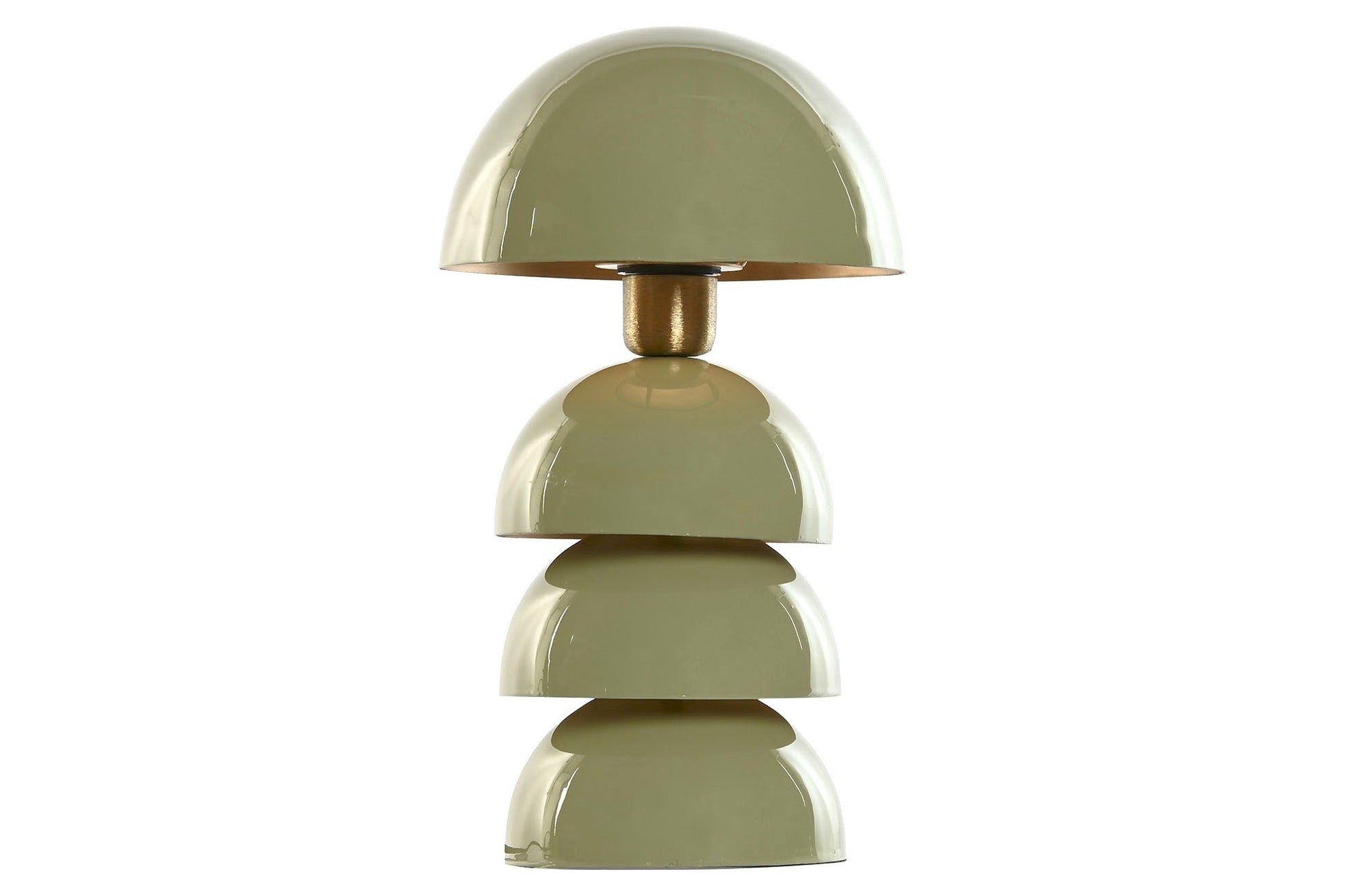 Lampara Sobremesa Metal 20_5X20_5X37 Verde