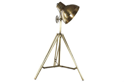 Lampara Pie Metal 68X66X142 Dorado