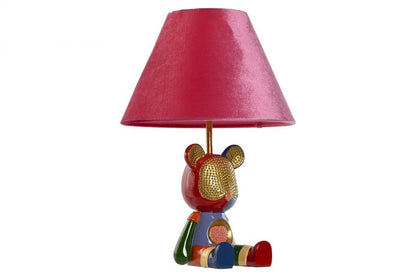 Lampara Sobremesa Resina 26X26X37 Multicolor