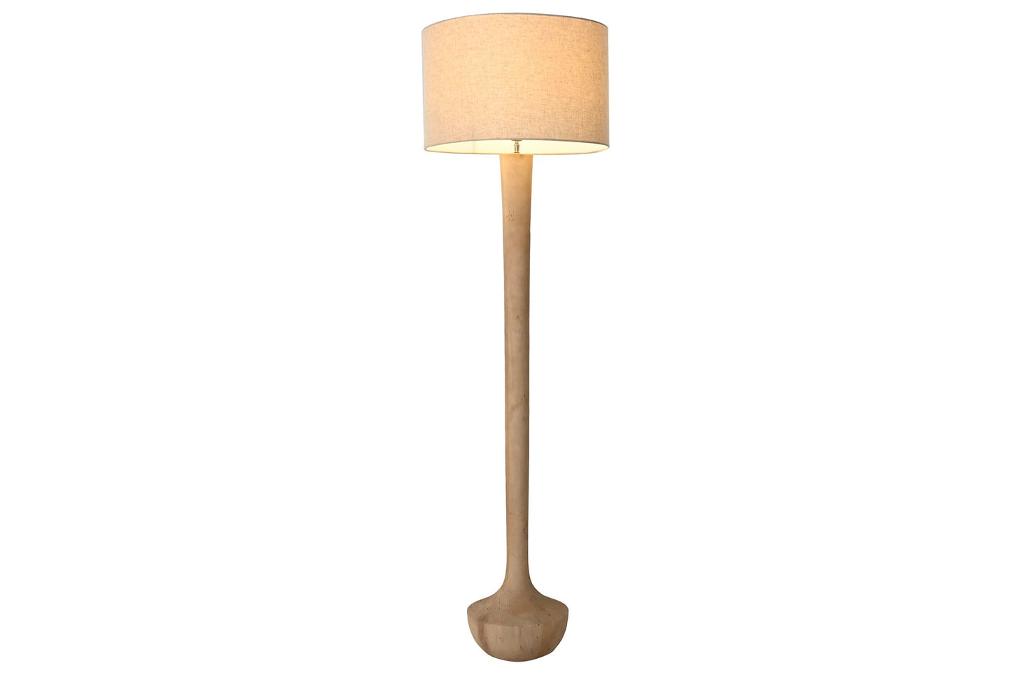Lampara Pie Mango Algodon 50X50X172