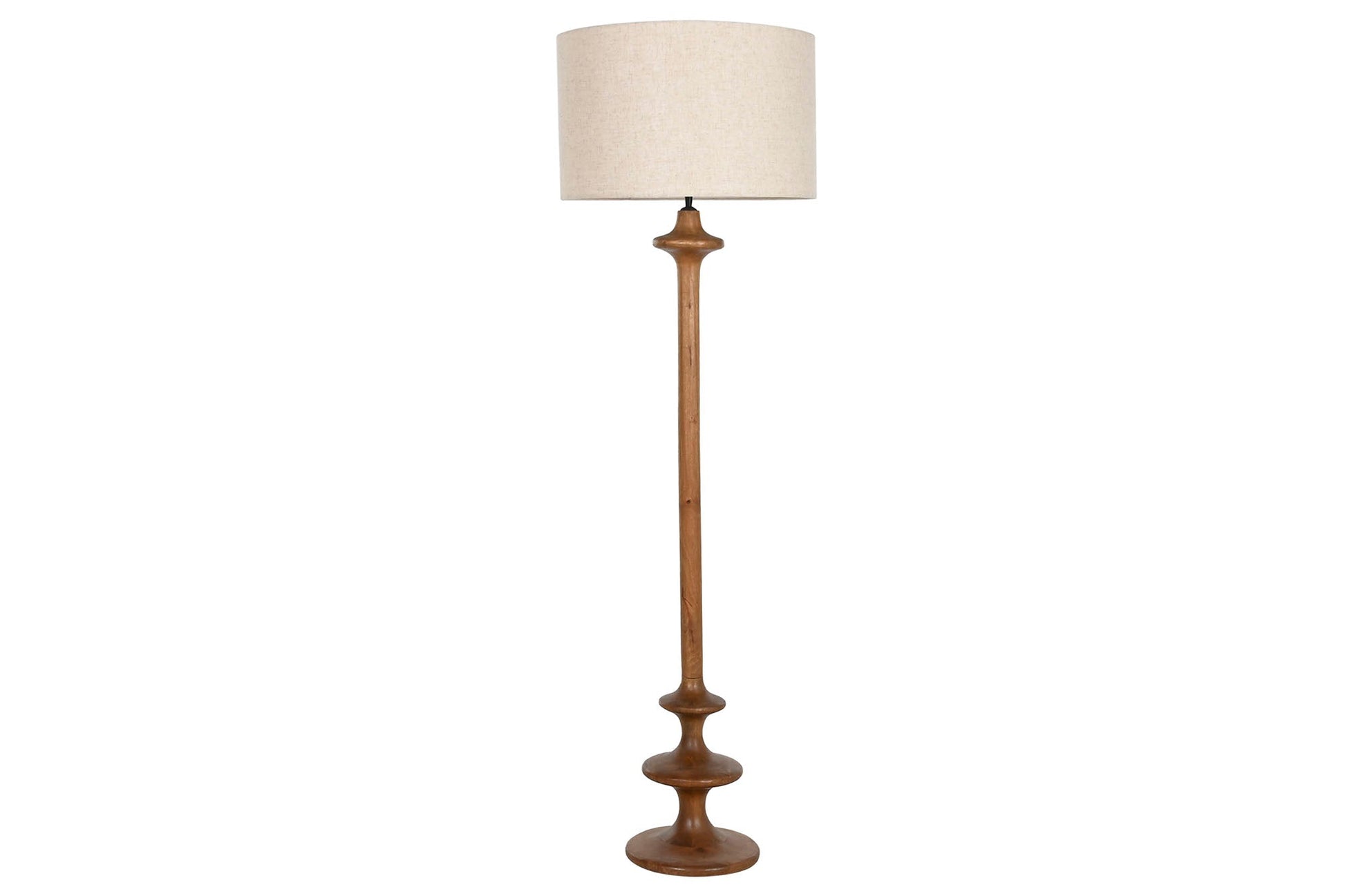Lampara Pie Mango Algodon 50X50X170