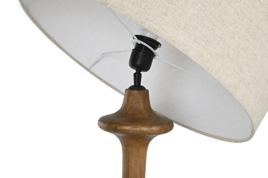 Lampara Pie Mango Algodon 50X50X170