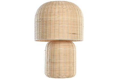 Lampara Sobremesa Ratan 40X40X61 Beige