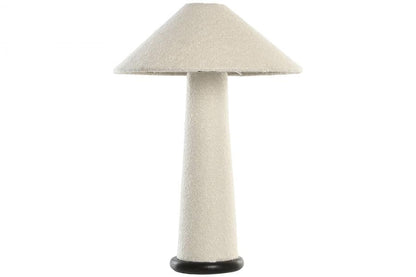 Lampara Sobremesa Metal Poliester 40X40X59 Bucle
