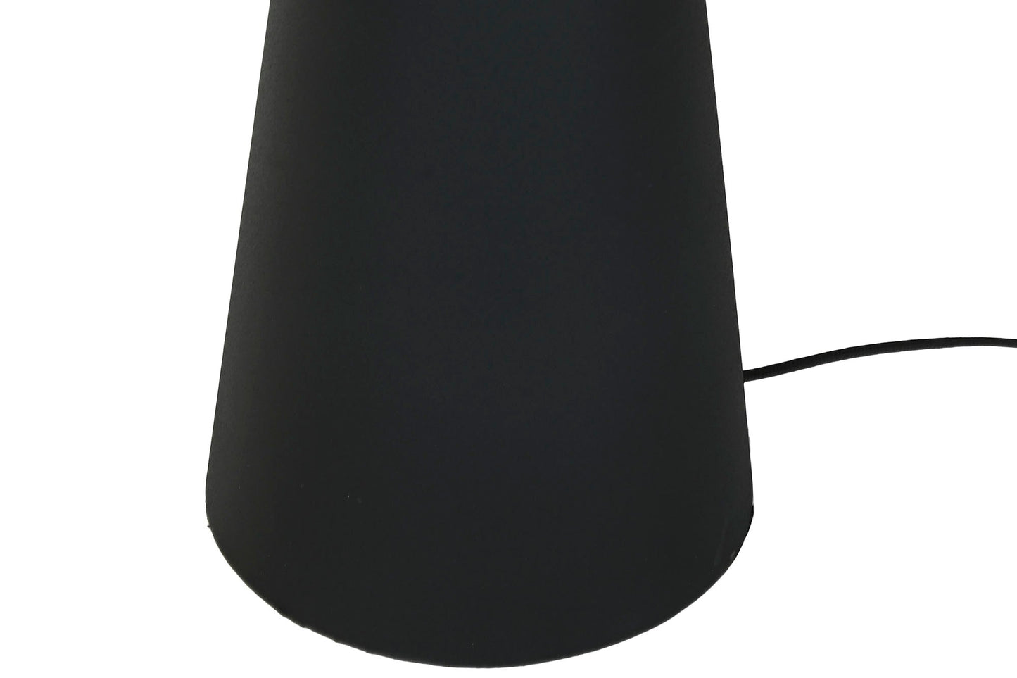 Lampara Pie Metal Fibra 80X80X171 Negro