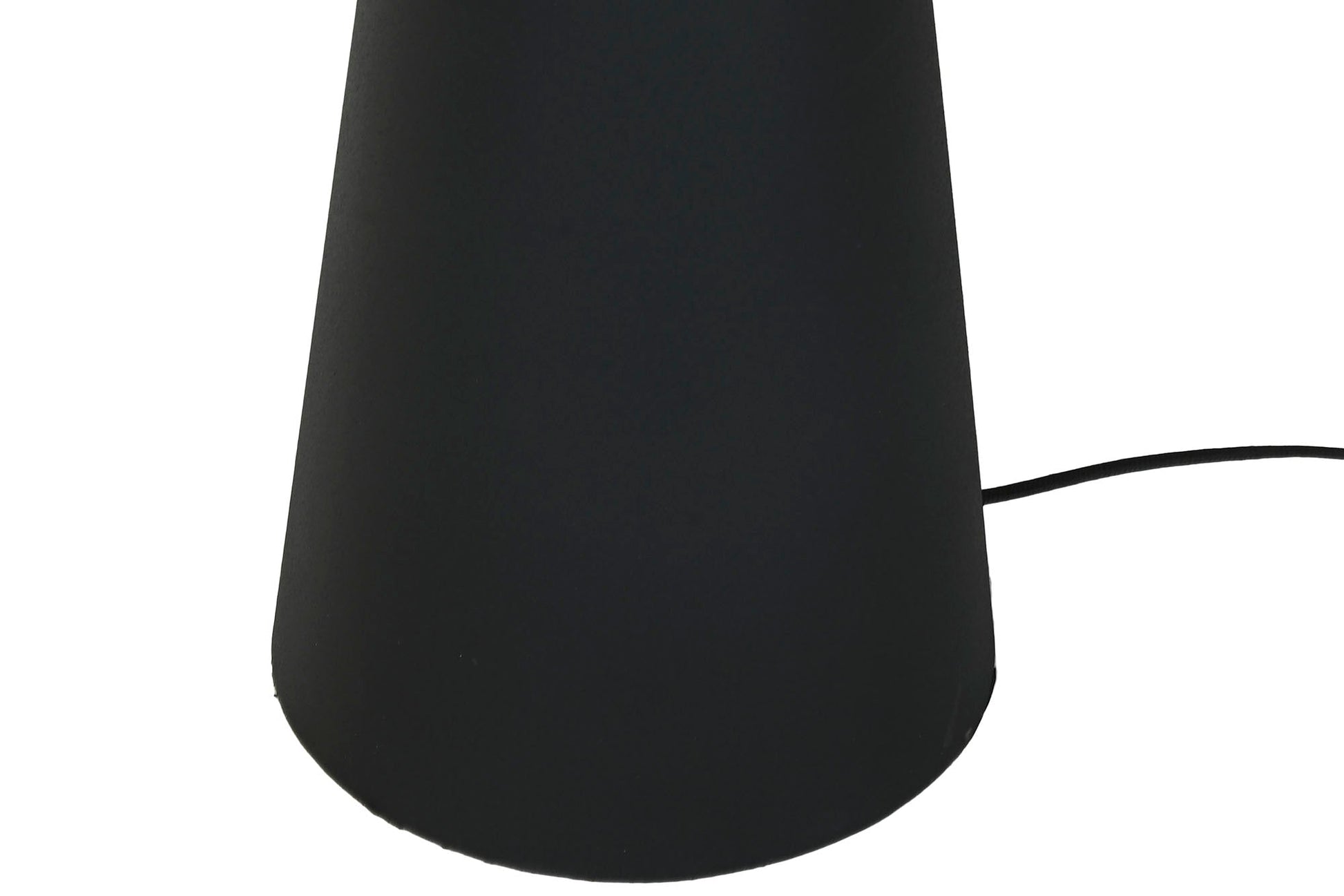 Lampara Pie Metal Fibra 80X80X171 Negro
