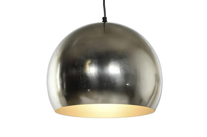 Lampara Techo Metal 32X32X28 Cromado Plateado