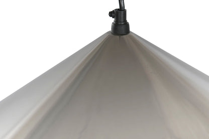 Lampara Techo Metal 35X35X32 Cromado Plateado