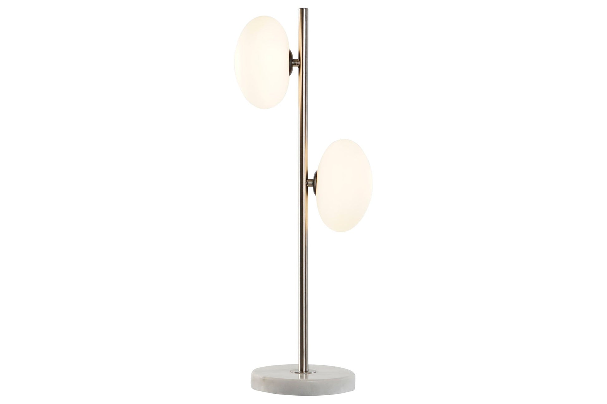 Lampara Sobremesa Marmol Cristal 20X17X58 Bola