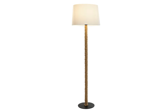 Lampara Pie Metal Cuerda 42X42X151