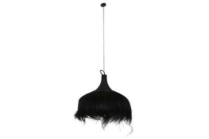Lampara Techo Fibras Naturales 100X100X70