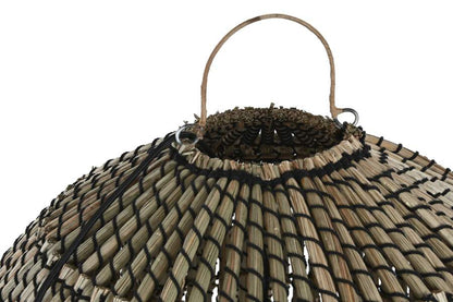 Lampara Techo Fibras Naturales 74X57X65