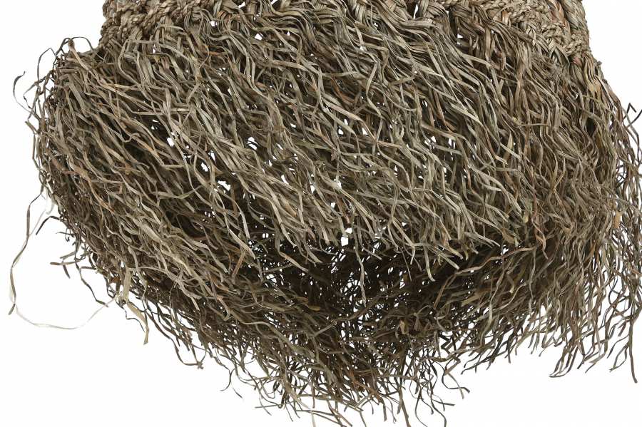 Lampara Techo Fibras Naturales 52X58X77