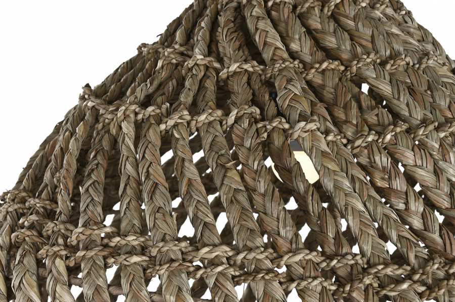 Lampara Techo Fibras Naturales 52X58X77