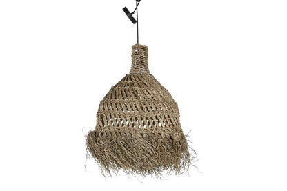 Lampara Techo Fibras Naturales 52X58X77