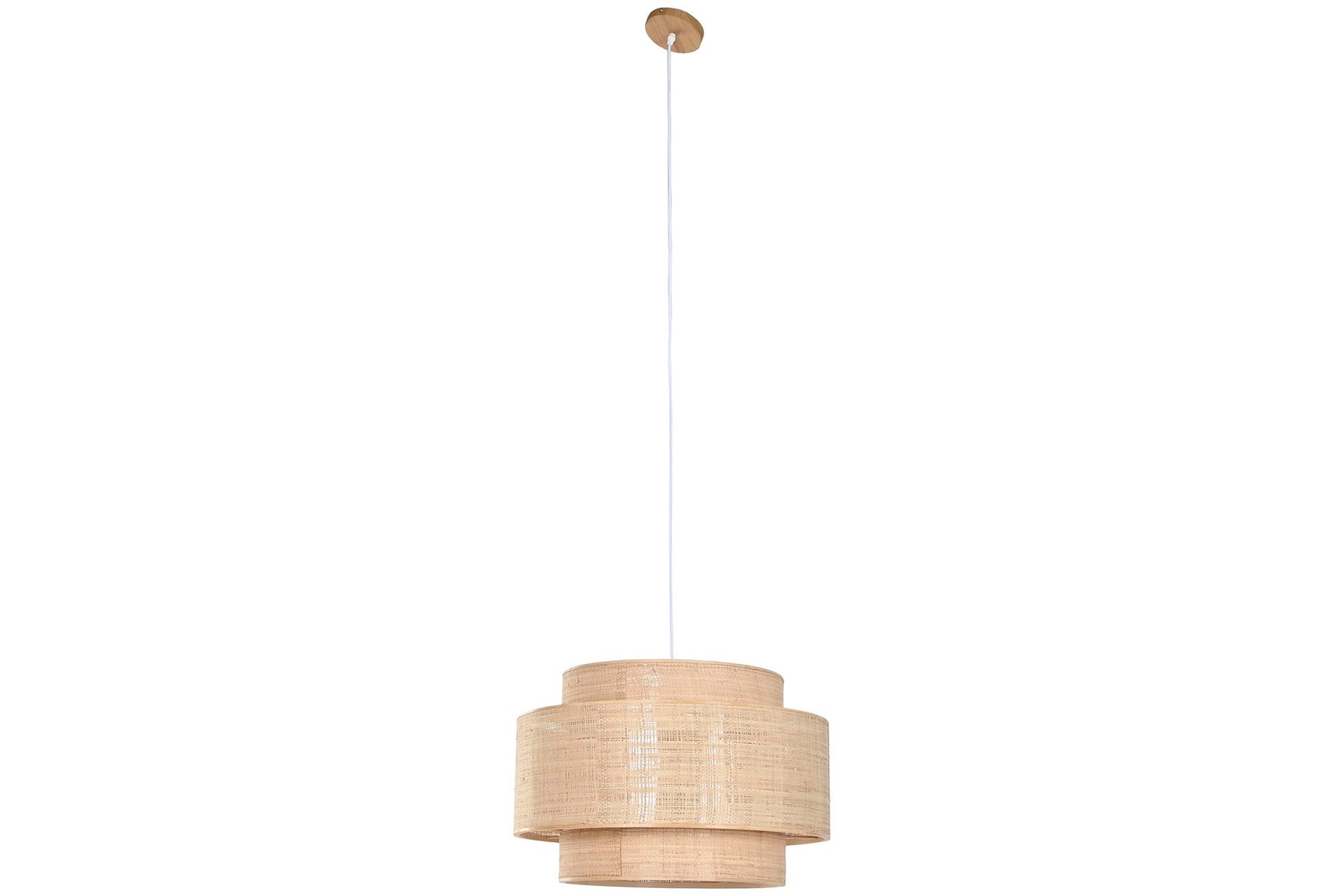 Lampara Techo Bambu 56X56X37 Natural Marron