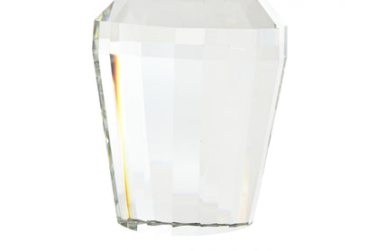 Lampara Sobremesa Cristal Lino 21X21X43