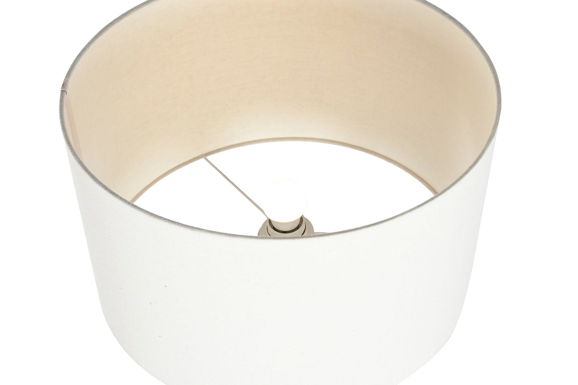 Lampara Pie Hevea / Rubberwood 40X40X150 Bolas