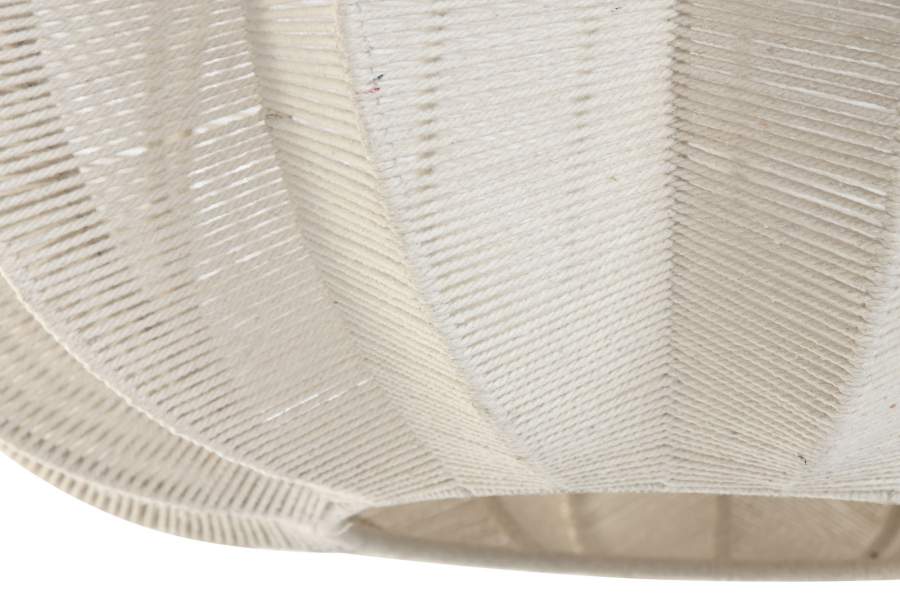 Lampara Techo Algodon Seagrass 50X50X47 Natural
